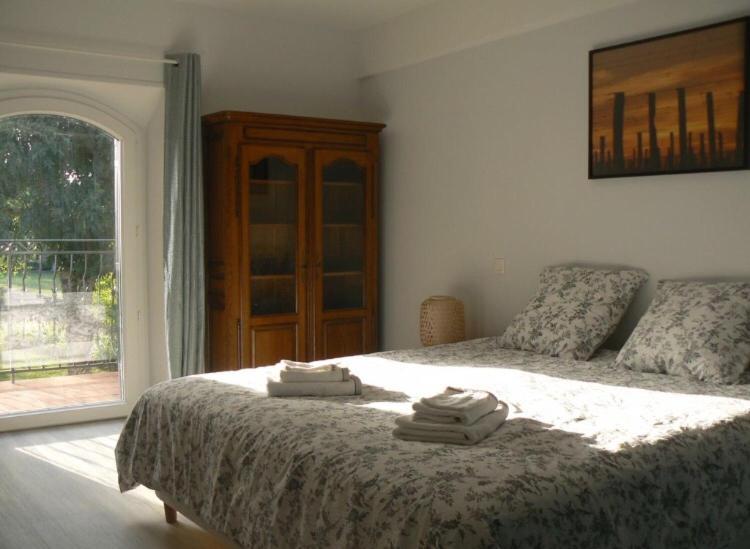 Maison Calme Au Coeur Des Vignes Sainte-Colombe  Eksteriør billede